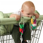 Leachco shopping cart carrier with pillows for unstable sitters - rail cover