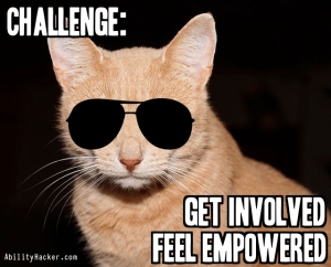 Get involved. Feel empowered. 