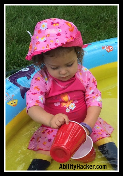 2 hand activities - pouring water from cup to cup