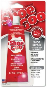 Shoe Goo - a magical substance for repairing shoes