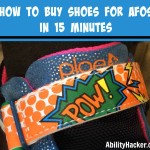 How to buy shoes for AFOs in 15 minutes