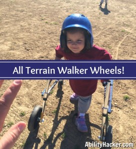 All Terrain Walker Wheels - Making T-Ball Possible